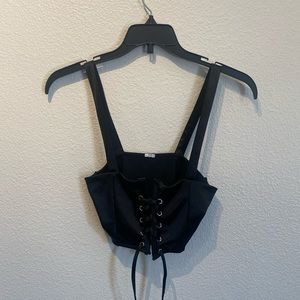 LACE UP CROP TOP (tank)